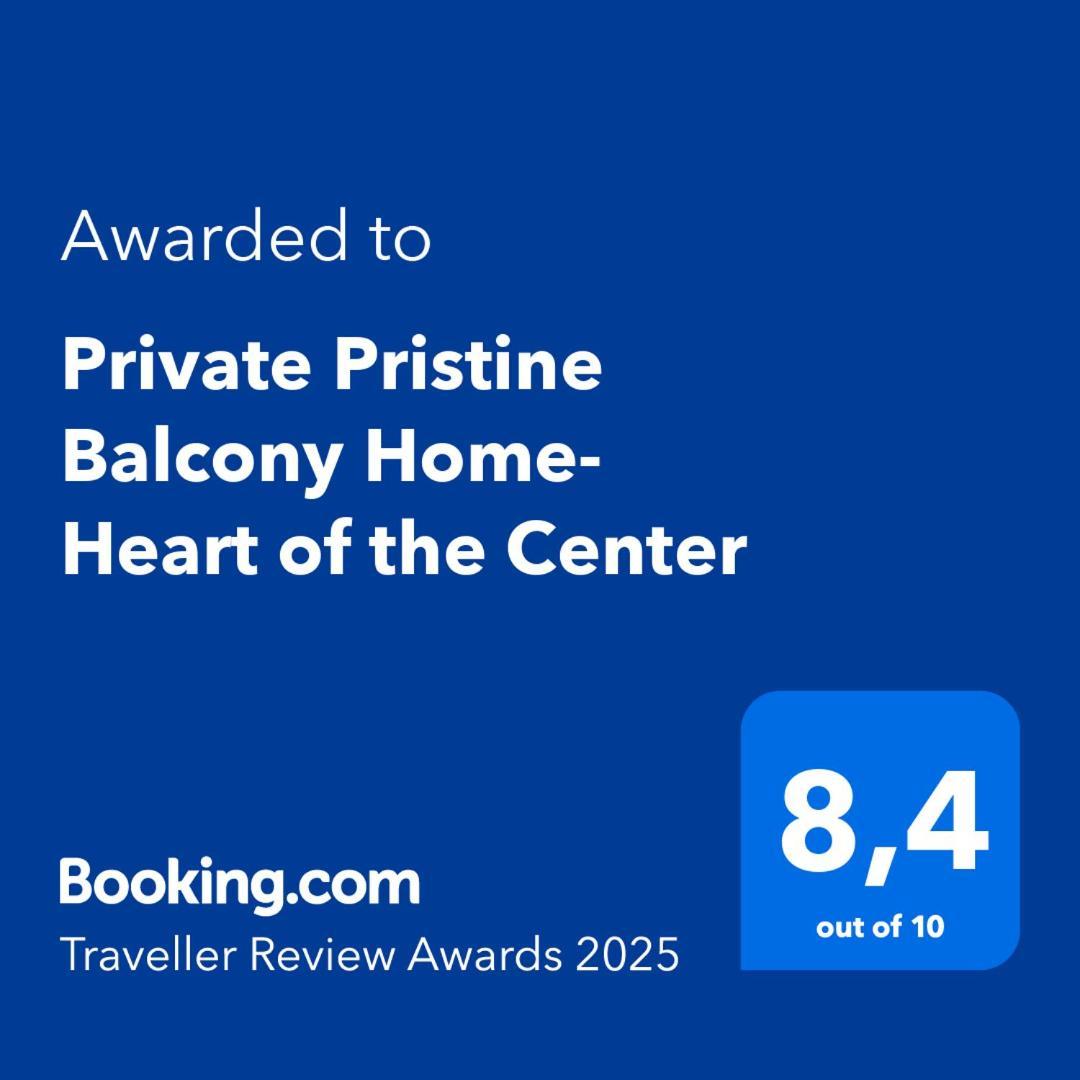 Private Pristine Balcony Home- Heart Of The Center Thessaloniki Exterior foto